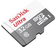 Thẻ nhớ Class 10 SanDisk Ultra 32GB microSDHC UHS-I Card 80MB/s